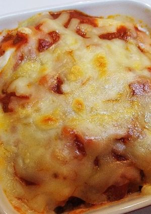 餃子ラザニア【包丁なしで簡単】-レシピのメイン写真