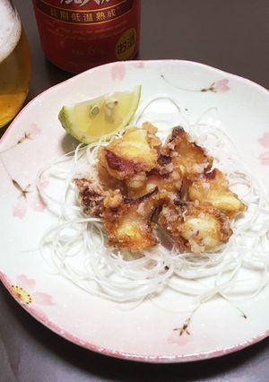 そんなに揚げないので簡単！タコ唐揚げ-レシピのメイン写真