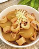 リピ確定！簡単やわらか大根とイカの煮付け