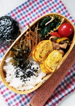 豚肉パプリカ炒め弁当-レシピのメイン写真