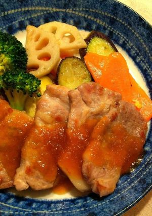 豚肉と彩り野菜の焼きもの-レシピのメイン写真