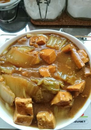 お味噌汁の残りでカレーうどん(^^)d-レシピのメイン写真