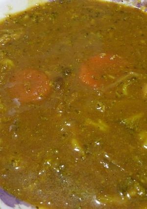 レクチンフリーブロッコリーのスープカレー-レシピのメイン写真