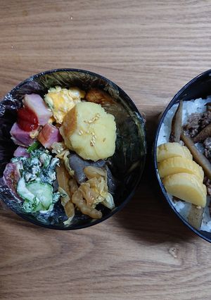 旦那様お弁当。11月23日。-レシピのメイン写真