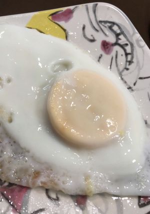 5分で茹で卵？風　ノンオイルで目玉焼き-レシピのメイン写真