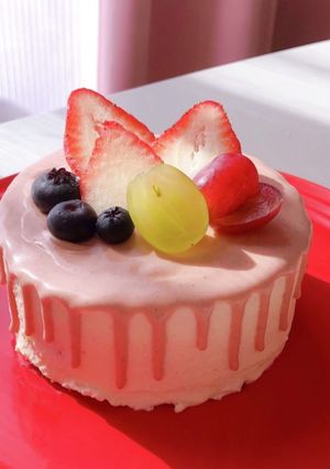 いちごのドリップケーキ-レシピのメイン写真