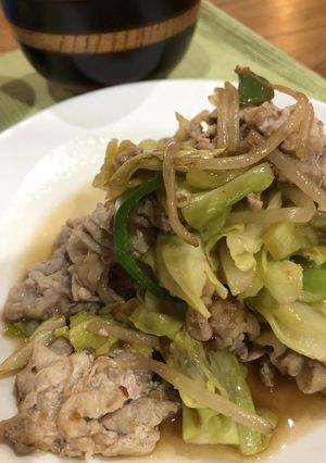 大根おろしゆず仕立てで作る豚野菜炒め-レシピのメイン写真