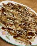 里芋の親芋で絶品☆お好み焼き風ほっこり揚