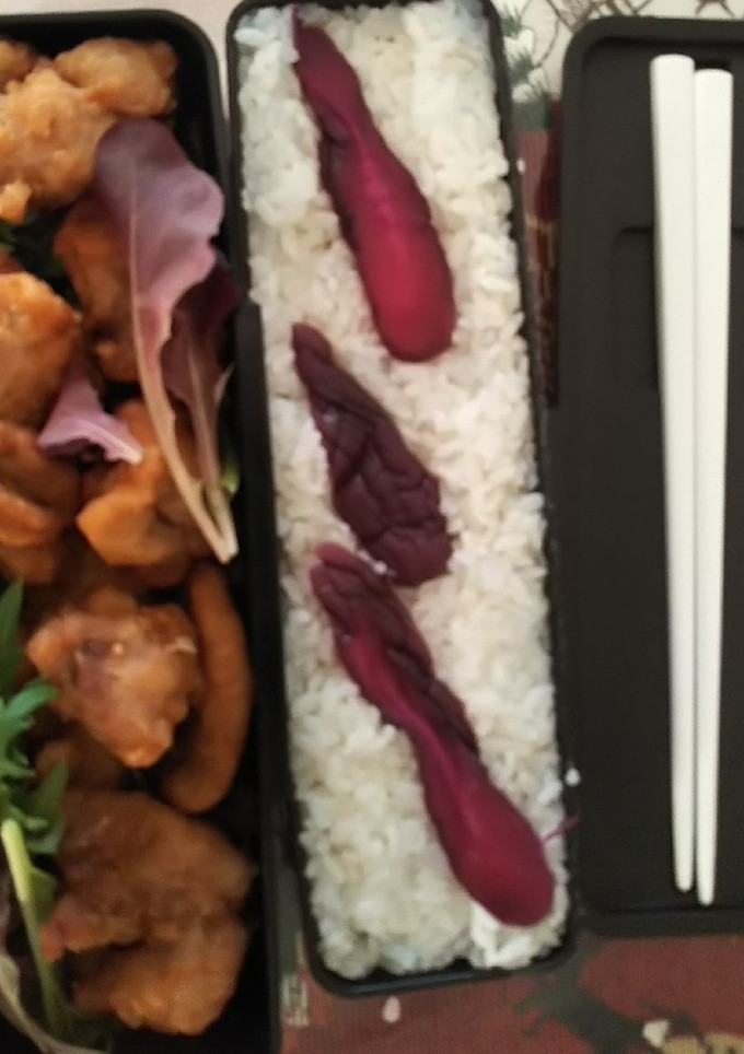 から揚げたっぷりのお弁当-レシピのメイン写真