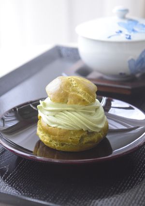 失敗しない✿抹茶シュークリーム-レシピのメイン写真