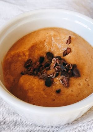 ゼラチンで作る柿プリンsugarfree-レシピのメイン写真