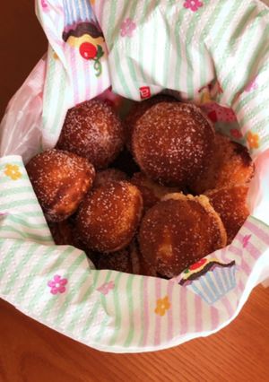 たこ焼き器で！練乳風味の鈴カステラ♡-レシピのメイン写真
