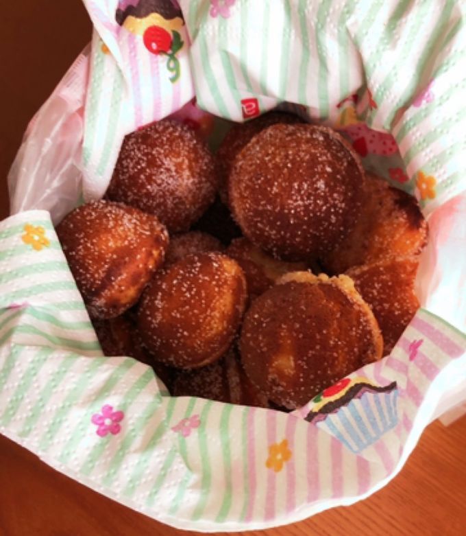 たこ焼き器で！練乳風味の鈴カステラ♡-レシピのメイン写真