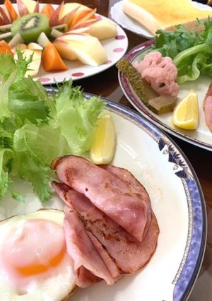 ちょっと遅めのモーニング-レシピのメイン写真