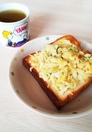 セブンのコールスローでトースト-レシピのメイン写真