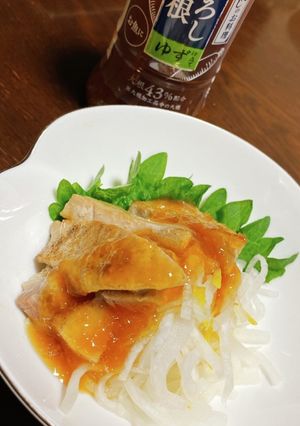 時短✨マグロソテー　おろし大根ゆず仕立て-レシピのメイン写真