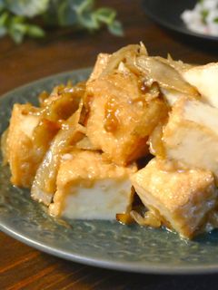 砂糖なし☆厚揚げとごぼうの甘辛炒め-レシピのメイン写真