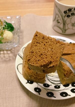 ふかふか おから蒸しパン コーヒー味-レシピのメイン写真