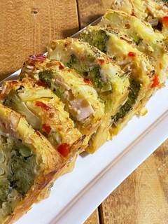 ブロッコリーとベビーチーズのケークサレ-レシピのメイン写真