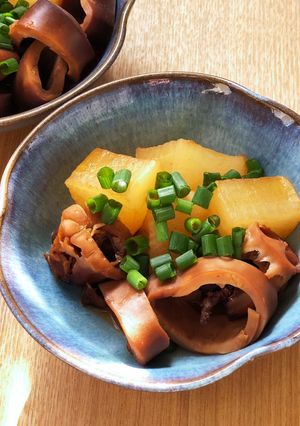 缶詰いか大根-レシピのメイン写真