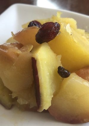 りんごとさつまいもの簡単甘煮-レシピのメイン写真