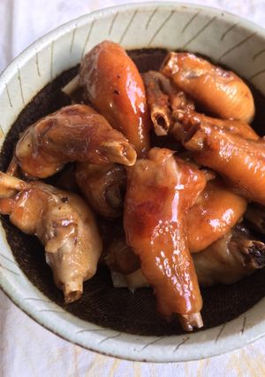 鶏ガラ（足）をおやつに！-レシピのメイン写真