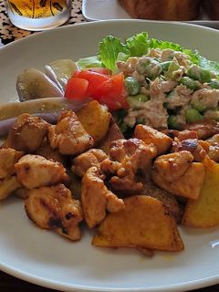 ソース☆鶏もも肉とじゃがいものカレー炒め-レシピのメイン写真