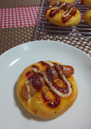 ★糖質オフ！おからで作る＊お惣菜パン＊♪-レシピのメイン写真