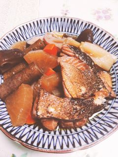 白身魚と根菜の煮物-レシピのメイン写真