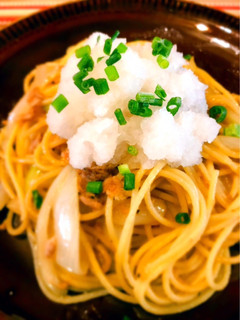 手作りパスタオイルで☆和風おろしパスタ-レシピのメイン写真