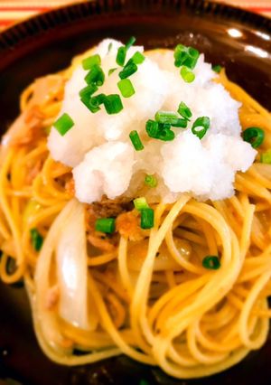 手作りパスタオイルで☆和風おろしパスタ-レシピのメイン写真