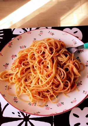 たらこスパゲッティ-レシピのメイン写真