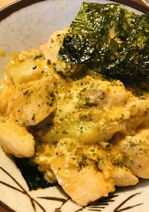 鶏肉＆長ネギ●とろっとシンプル親子丼-レシピのメイン写真