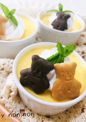 鍋1つと後はオーブンにお任せ　焼きプリン-レシピのメイン写真
