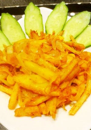 じゃがいもとツナのカレー炒めアンサンブル-レシピのメイン写真