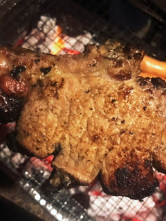 BBQで豪快に!ガッツリ骨付豚ロース!!-レシピのメイン写真