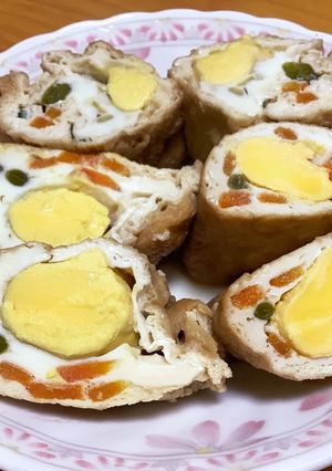 たまご巾着(野菜入り)-レシピのメイン写真