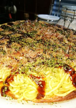 モダン焼き？広島焼き？風〜お好み焼き♪♪-レシピのメイン写真