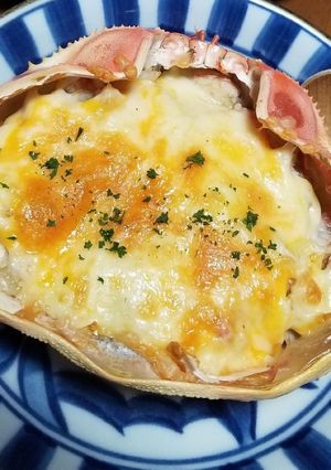 チーズたっぷり♪カニグラタン-レシピのメイン写真