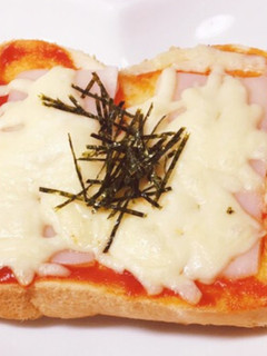 余ったしゃぶしゃぶ餅で、餅ピザトースト♡-レシピのメイン写真