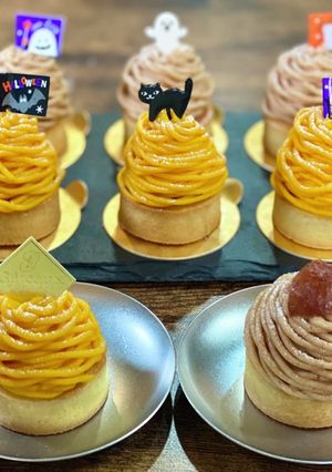 かわいい一口モンブラン-レシピのメイン写真