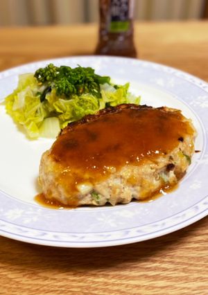 豆腐ハンバーグ　おろし大根ゆず仕立てで-レシピのメイン写真