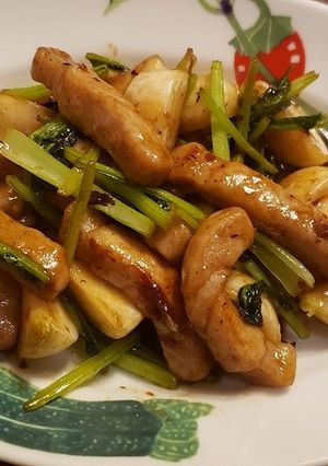 かぶと豚肉の豆豉醤炒め-レシピのメイン写真