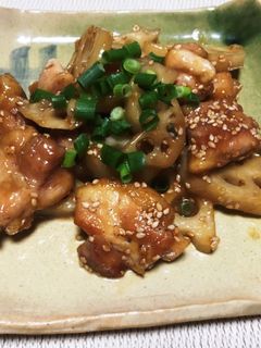 れんこんと鶏肉の旨々炒め煮-レシピのメイン写真