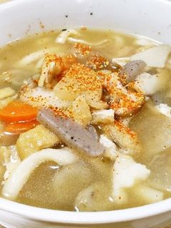 けんちん煮込みうどん♪-レシピのメイン写真