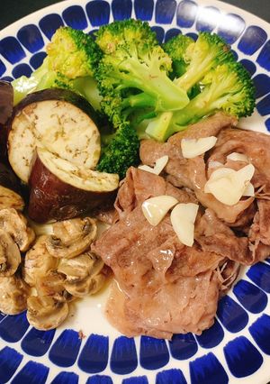 鳥取和牛と野菜のさっぱり蒸し-レシピのメイン写真