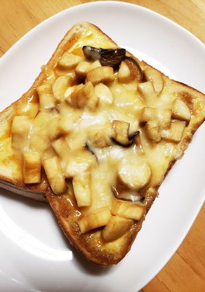 簡単！エリンギ　トースト-レシピのメイン写真