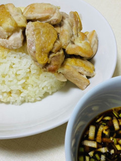 簡単♫炊飯器でシンガポールチキンライス-レシピのメイン写真