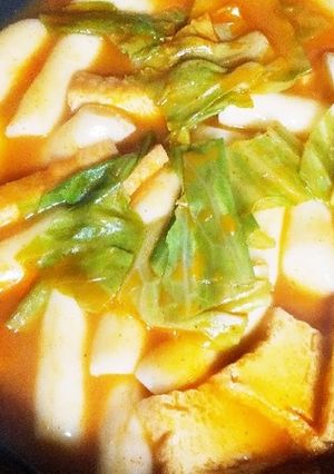 我が家のトッポッキ（韓国風煮込み餅）-レシピのメイン写真