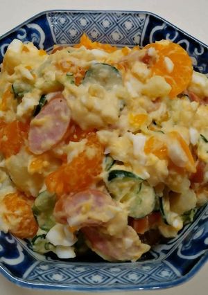 ✿みかん入りポテトサラダ✿-レシピのメイン写真